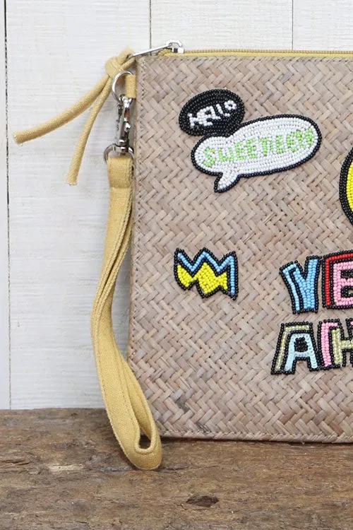 Basket Weave Clutch