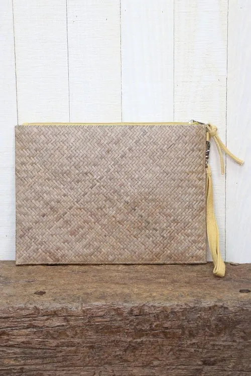 Basket Weave Clutch