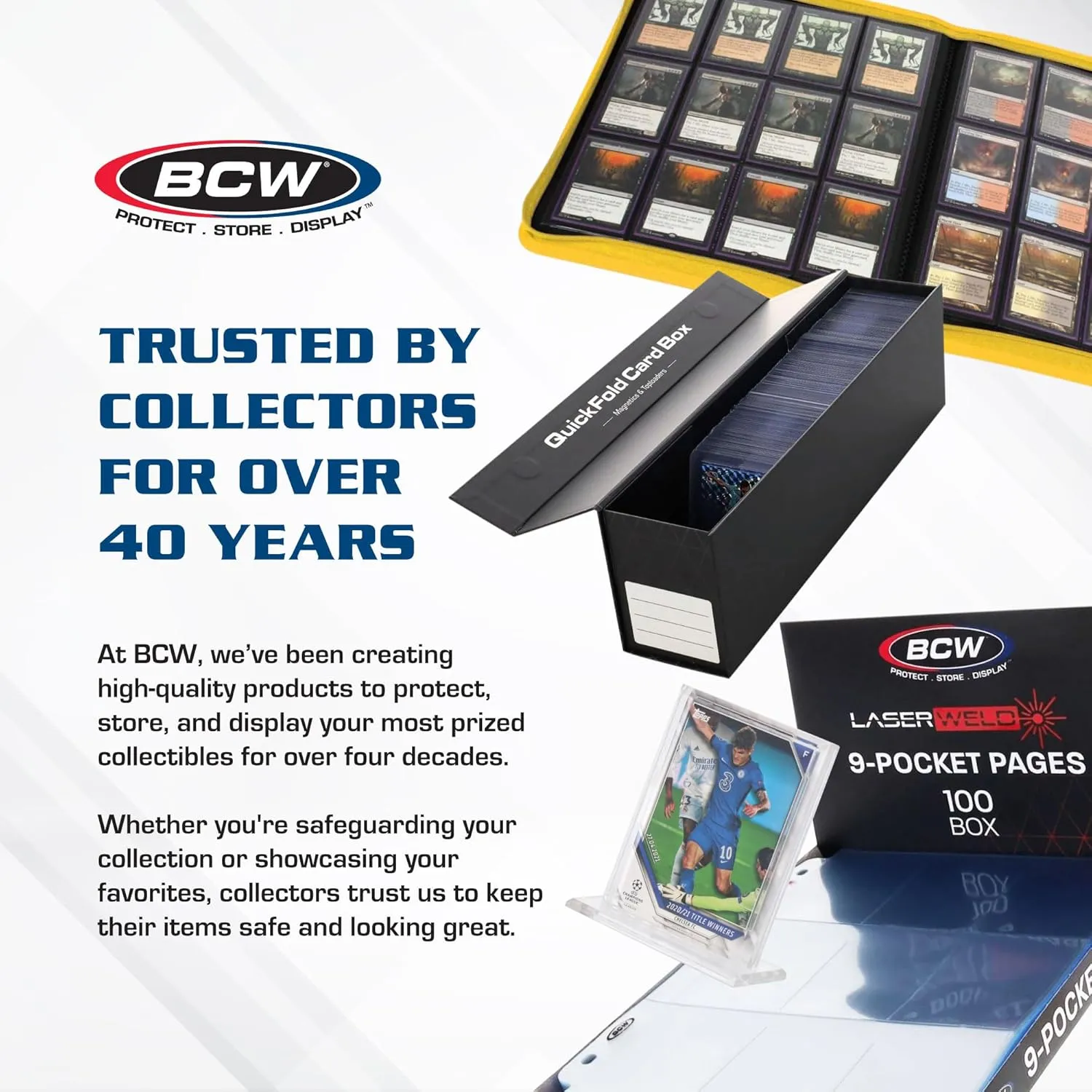 BCW Graded Silver Card Slab Bumpers for SGC | 6-Pack Edge Protectors for Sports & Trading Cards