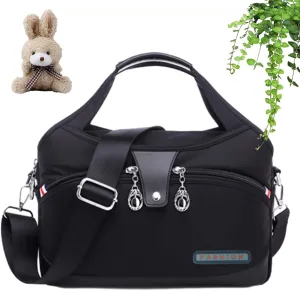 Beautifuldeer Anti Theft Handbag, Beautiful Deer Anti Theft Bag, Large Capacity Waterproof Nylon Handbag