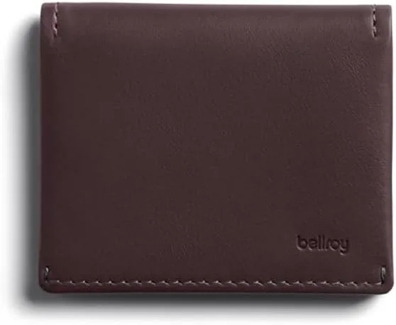 Bellroy Slim Sleeve, slim leather wallet (Max. 8 cards and bills)
