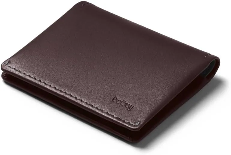 Bellroy Slim Sleeve, slim leather wallet (Max. 8 cards and bills)