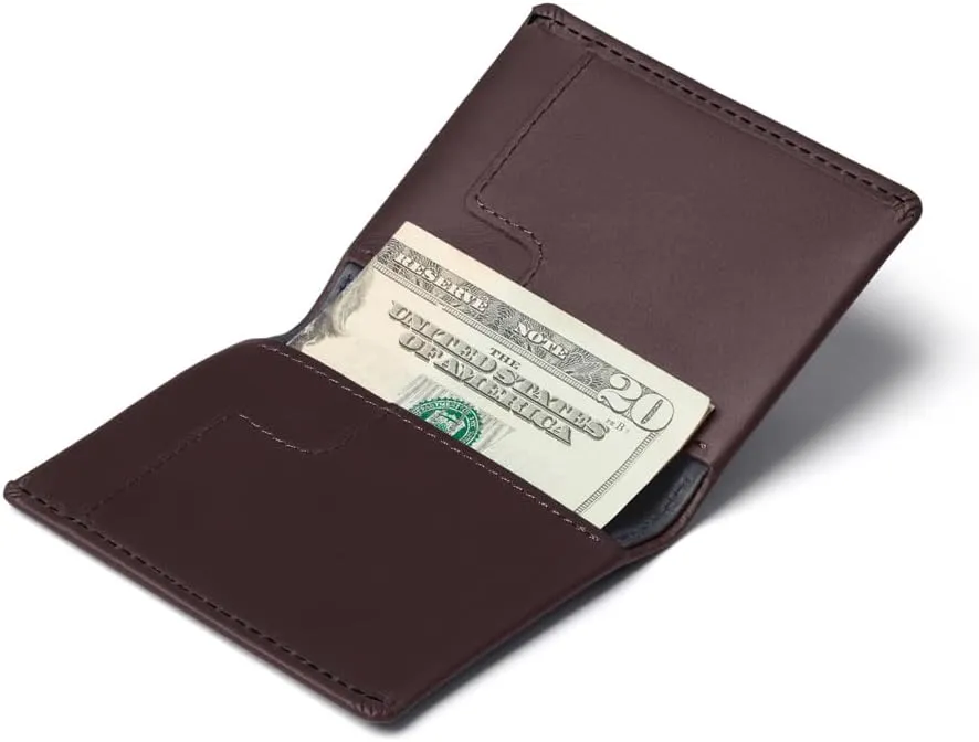 Bellroy Slim Sleeve, slim leather wallet (Max. 8 cards and bills)