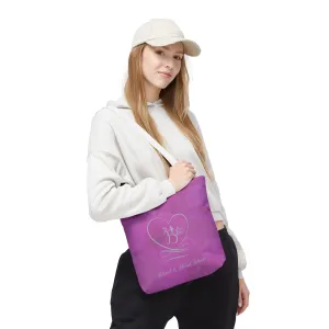 Beloved (Orchid/Dove Grey) Tote Bag (AOP)