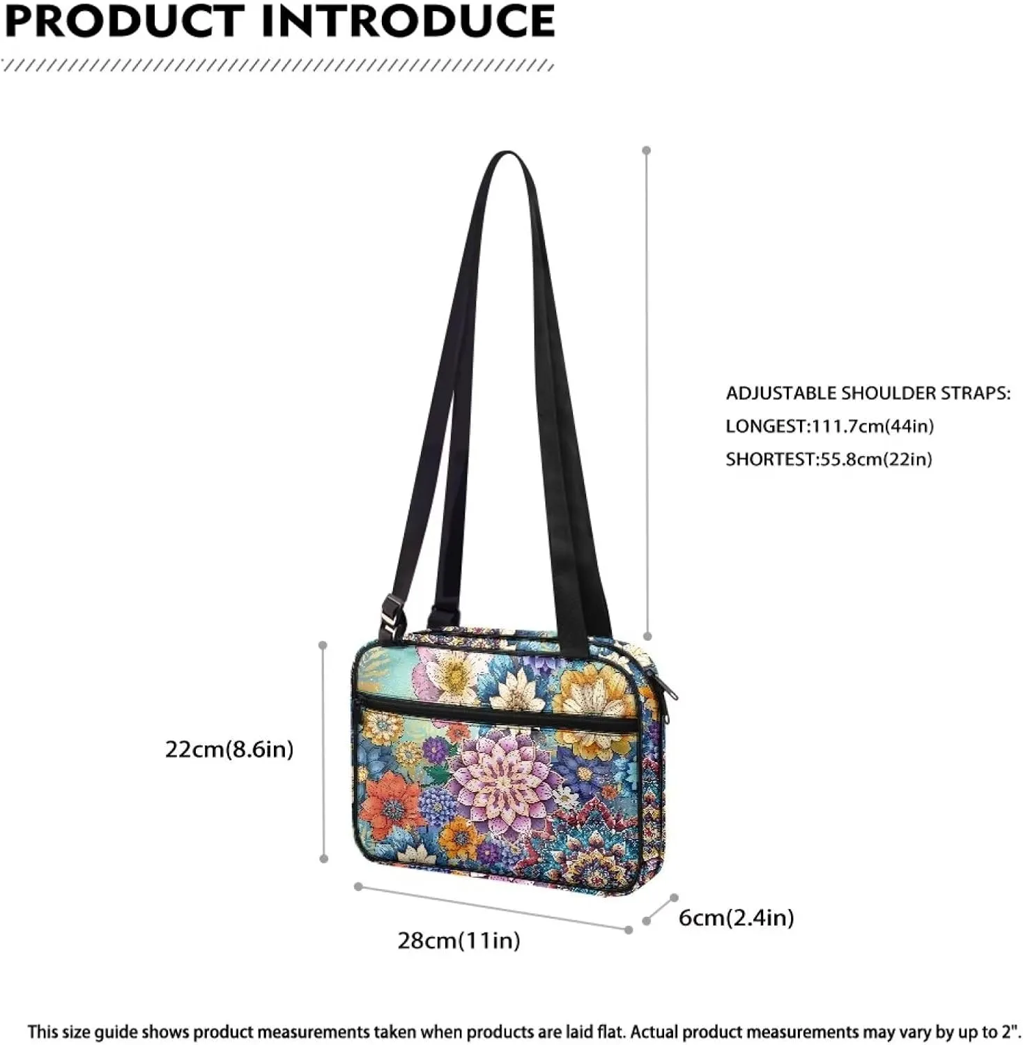Bible Cover for Women Large Capacity Bible Book Protector Case with Adjustable Straps Multi Holder