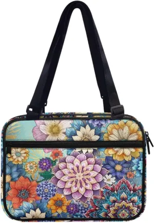 Bible Cover for Women Large Capacity Bible Book Protector Case with Adjustable Straps Multi Holder