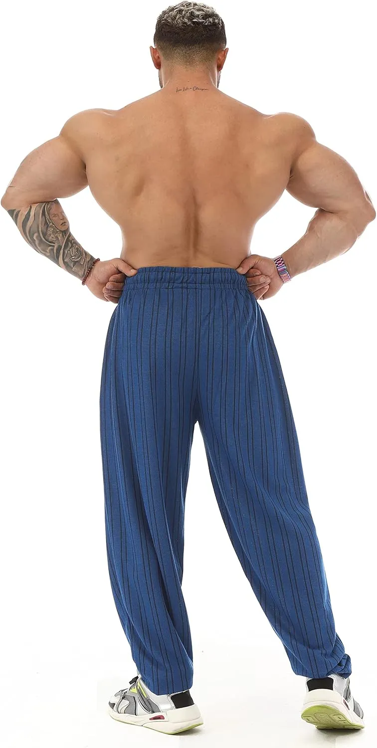 BIG SAM SPORTSWEAR COMPANY Men's Baggy Sweatpants with Pockets, Oldschool Loose Fit Gym Pants