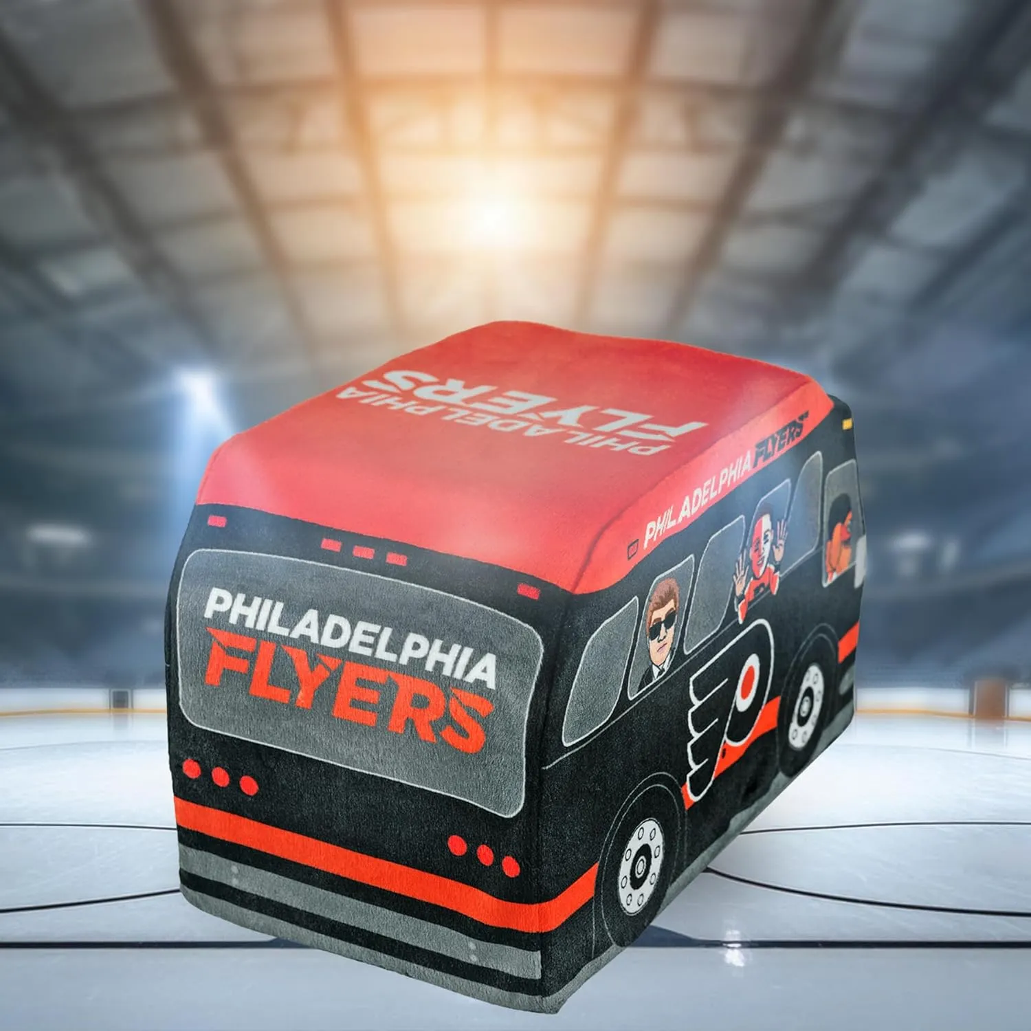 Bleacher Creatures Philadelphia Flyers Team Bus 8" NHL Kuricha Plushie - Soft Inspired Plush