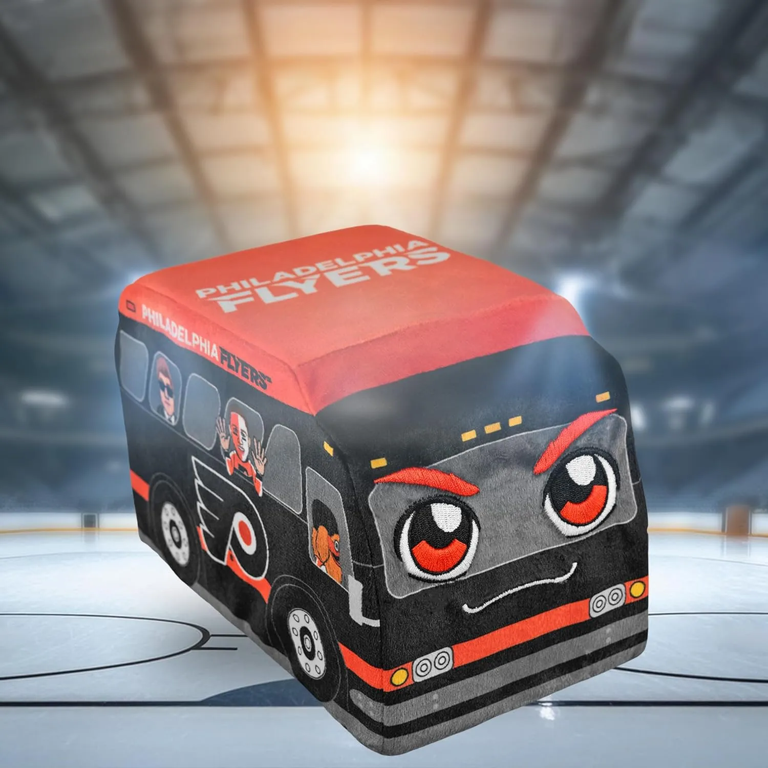 Bleacher Creatures Philadelphia Flyers Team Bus 8" NHL Kuricha Plushie - Soft Inspired Plush
