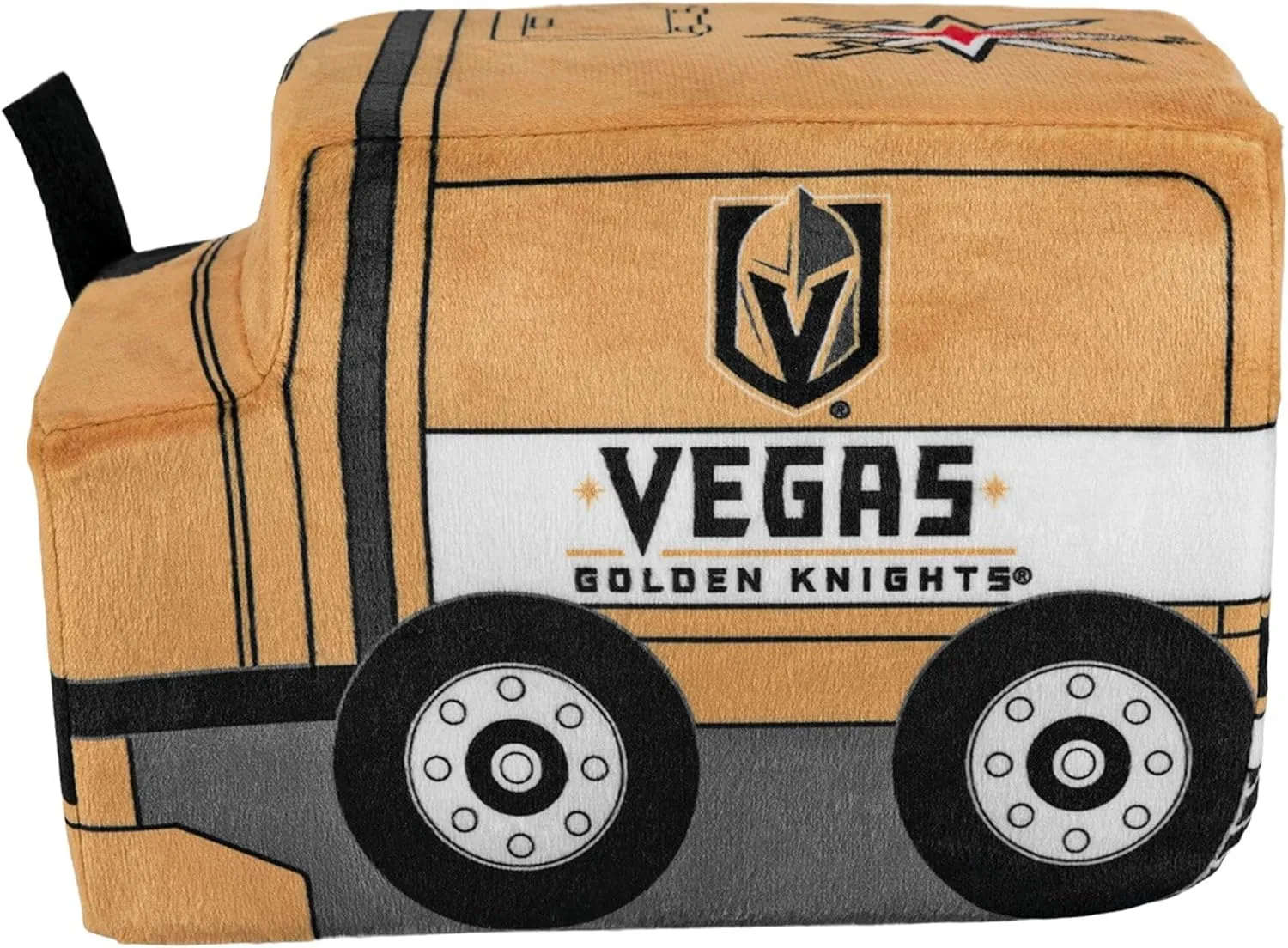Bleacher Creatures Vegas Golden Knights Zamboni 7" NHL Kuricha Plushie - Soft Inspired Plush