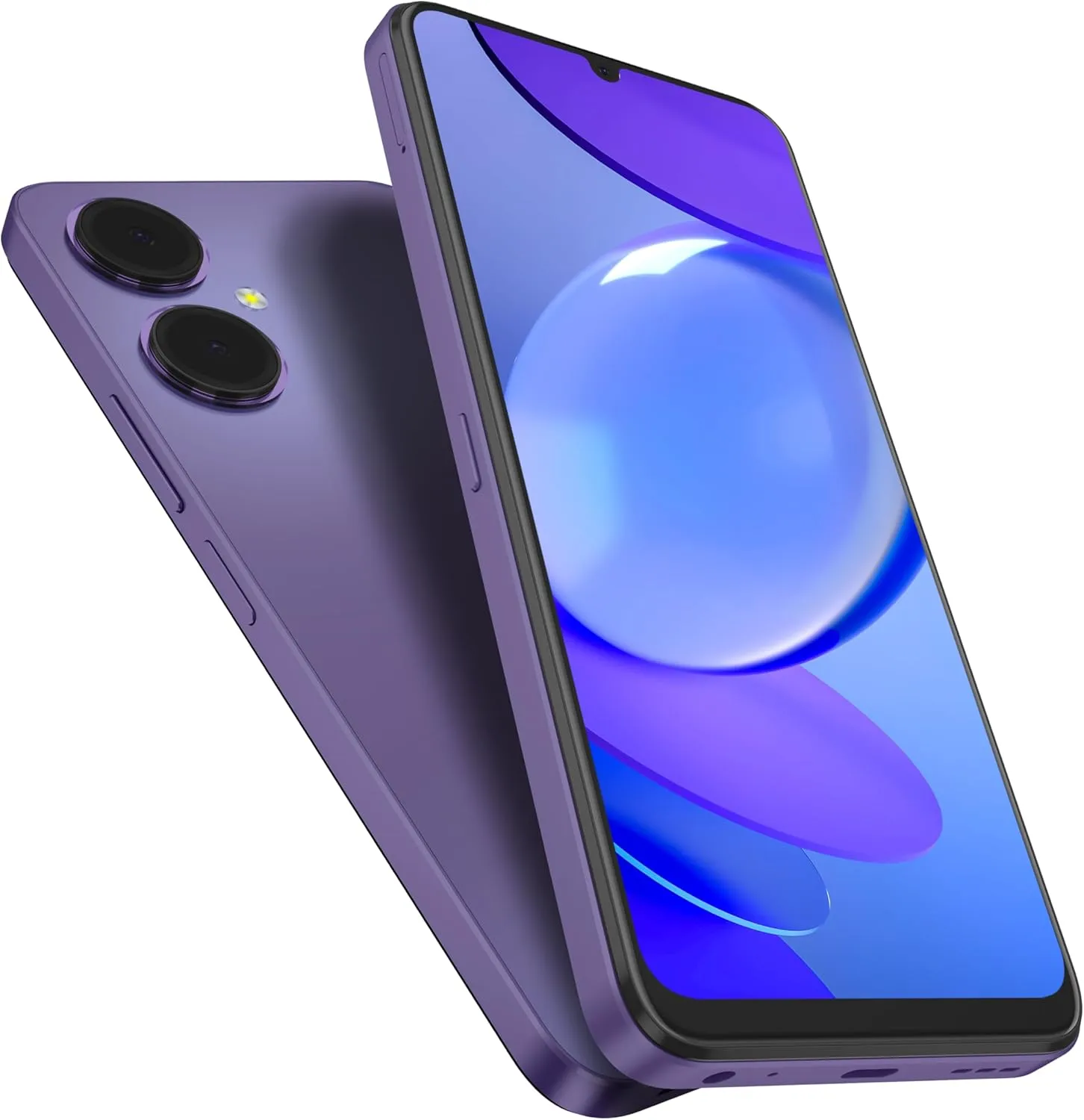 BLU G64 | 2024 | All-Day Battery | Unlocked | 6.8” HD  Infinity Display | 256GB | Dual 50MP Camera | US Warranty| Purple