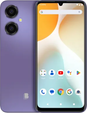 BLU G64 | 2024 | All-Day Battery | Unlocked | 6.8” HD  Infinity Display | 256GB | Dual 50MP Camera | US Warranty| Purple
