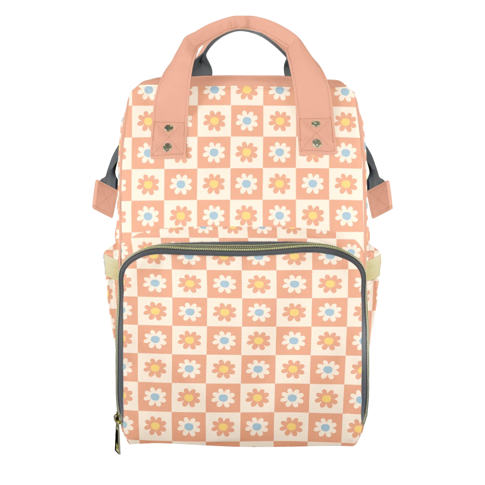 Boho Blooms Customizable Diaper Bag