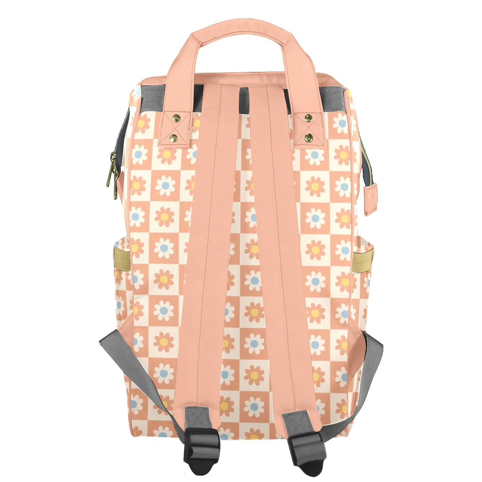 Boho Blooms Customizable Diaper Bag