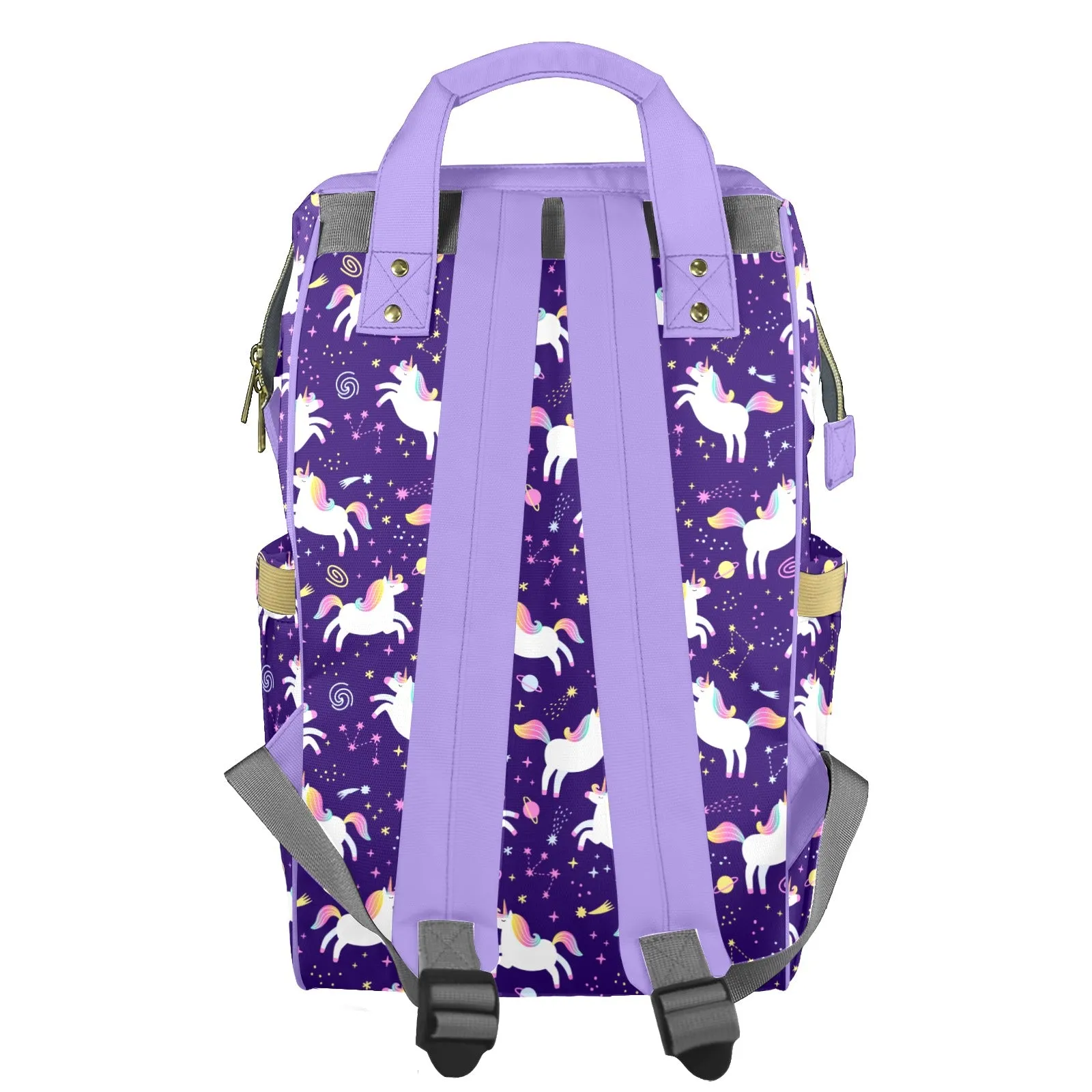 Born A Unicorn Customizable Diaper Bag