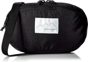 [boruda-mauntensutairu] Boulder Mountain Style Oval Pouch - black -