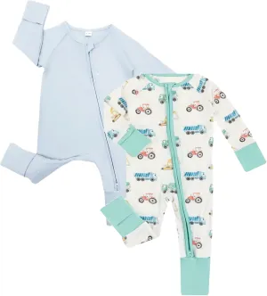 Bow Dream Bamboo Rayon Baby Pajamas Infant Sleepers Newborn Boy Girl Clothes Jumpsuit Rompers Outfit