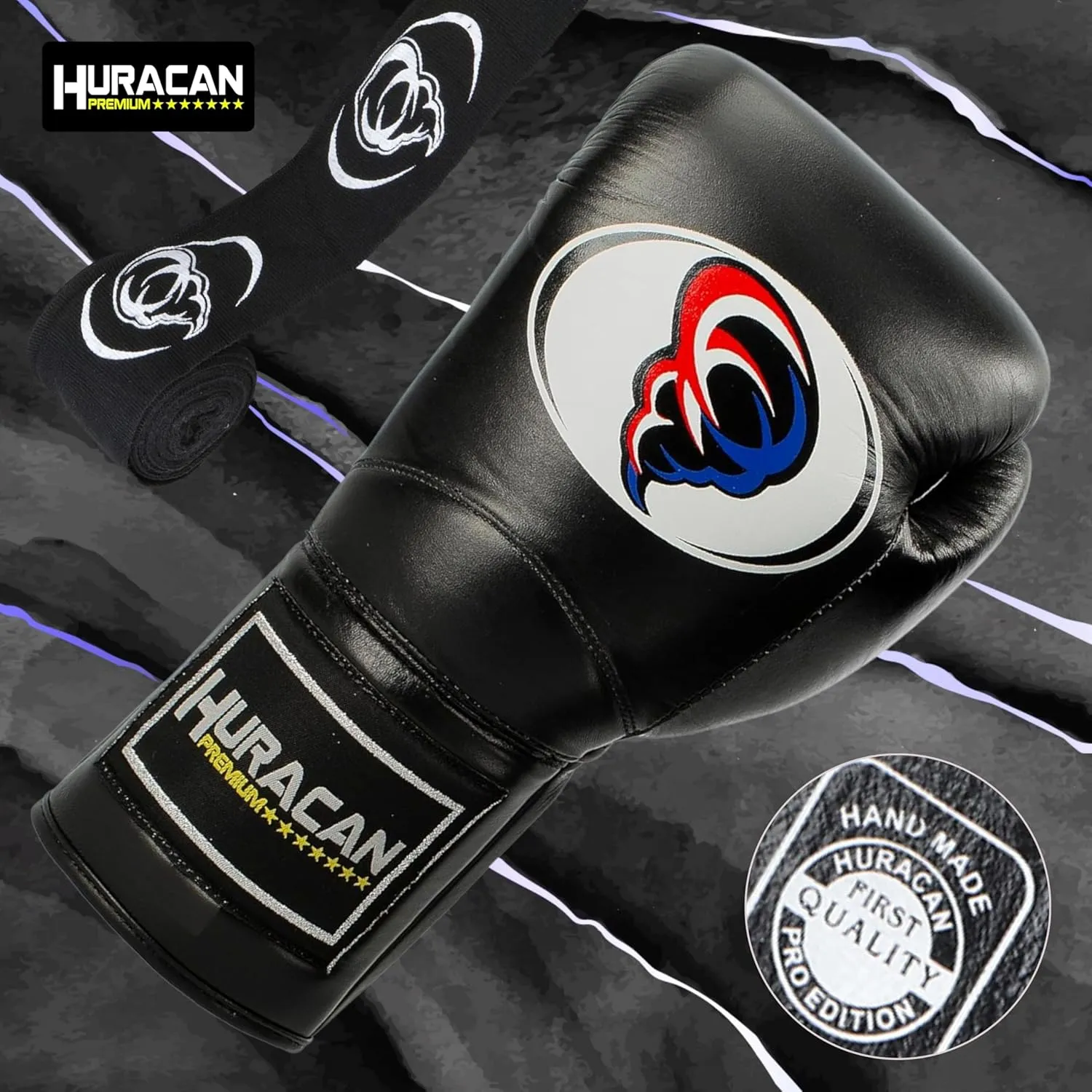 Boxing Gloves Laces Black