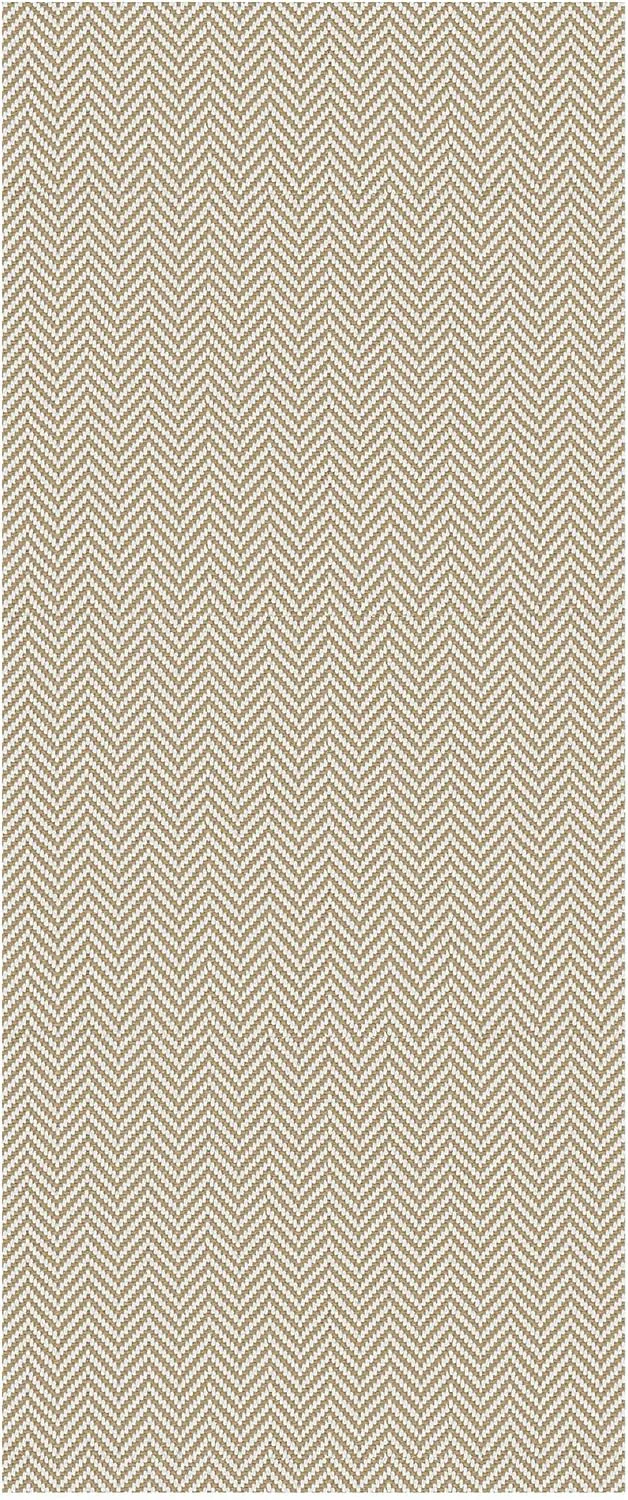 Braided Runner Rug 2x5 Ft Washable Runners for Hallways Kitchen Runner Rug with Rubber Backing Cotton Entryway Runner Indoor, Woven Floor Carpet for Hall Kitchen Bedroom, Beige/White