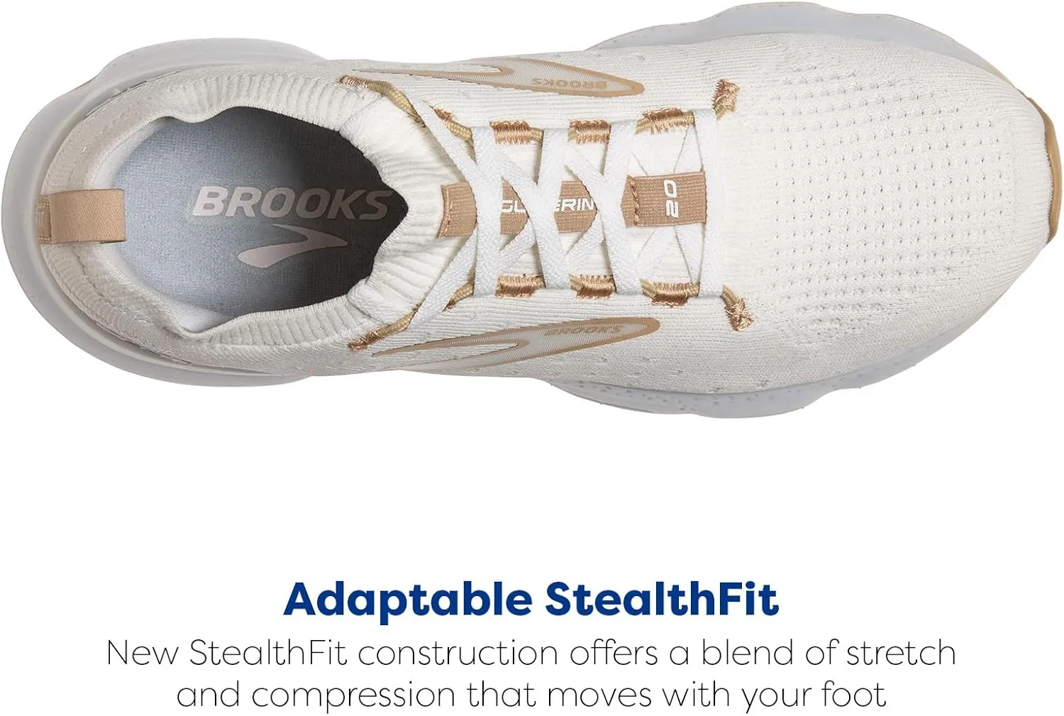 Brooks Men’s Glycerin StealthFit 20 Neutral Running Shoe