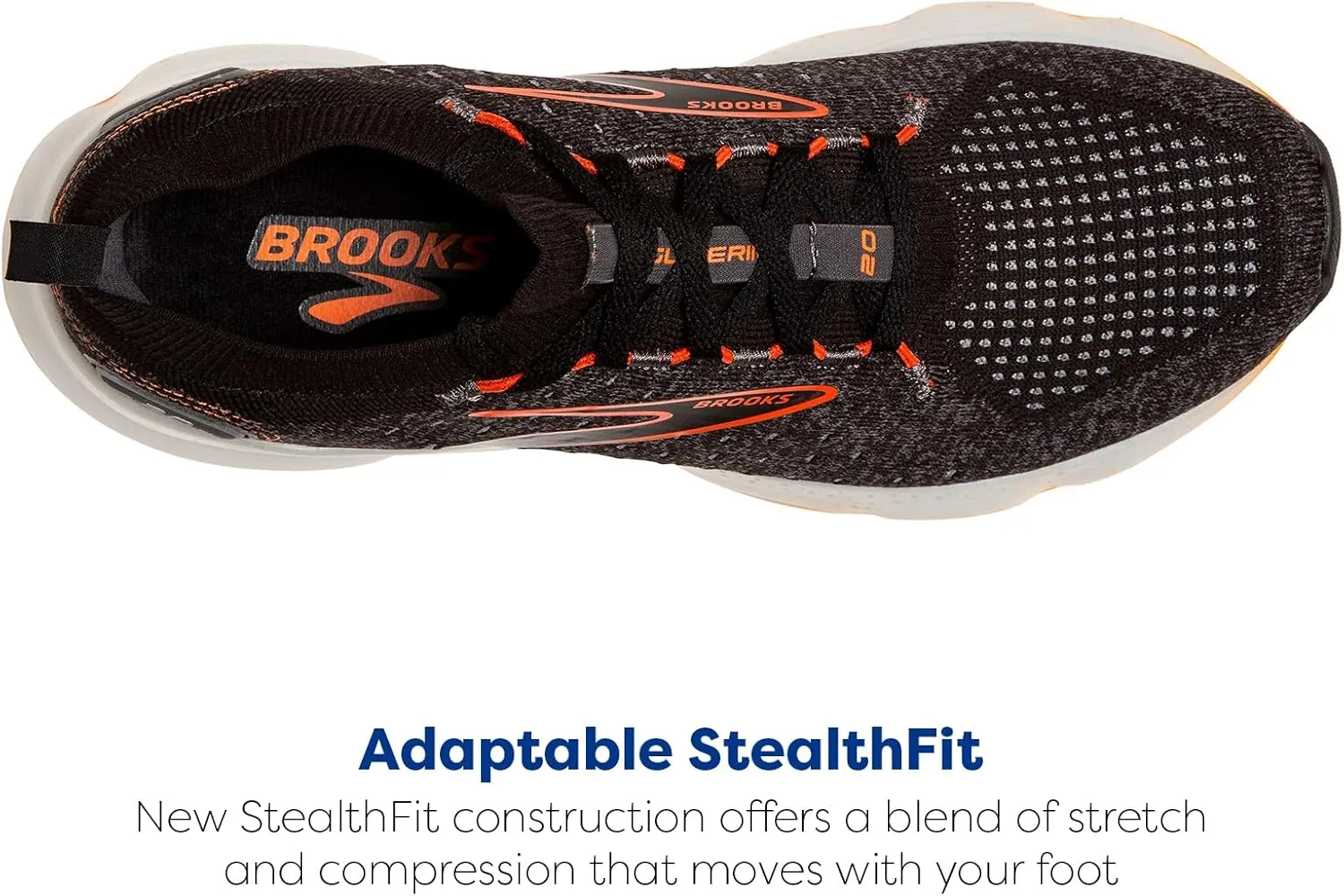 Brooks Men’s Glycerin StealthFit 20 Neutral Running Shoe