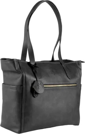Browning Women's Concealed Carry Purse, Premium Holstered Handbag With Safety Locking Option