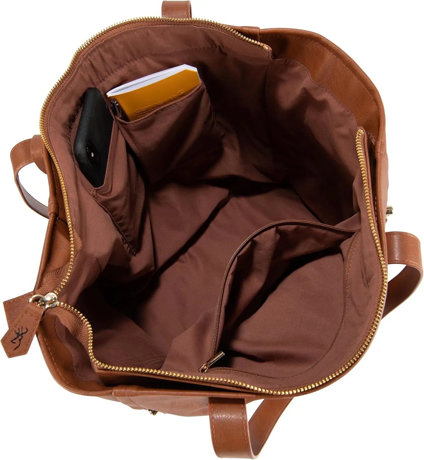 Browning Women's Concealed Carry Purse, Premium Holstered Handbag With Safety Locking Option