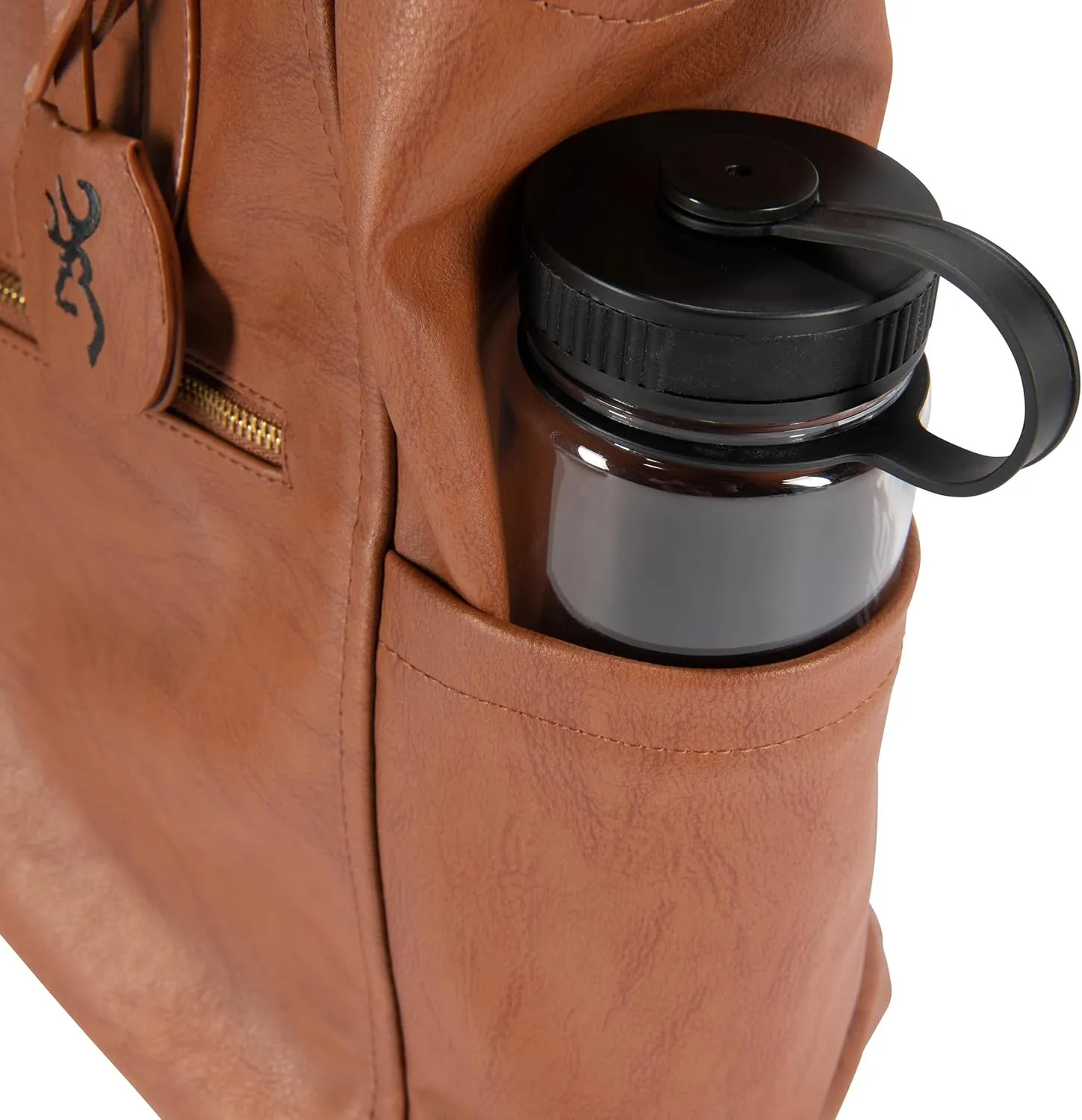 Browning Women's Concealed Carry Purse, Premium Holstered Handbag With Safety Locking Option