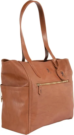 Browning Women's Concealed Carry Purse, Premium Holstered Handbag With Safety Locking Option