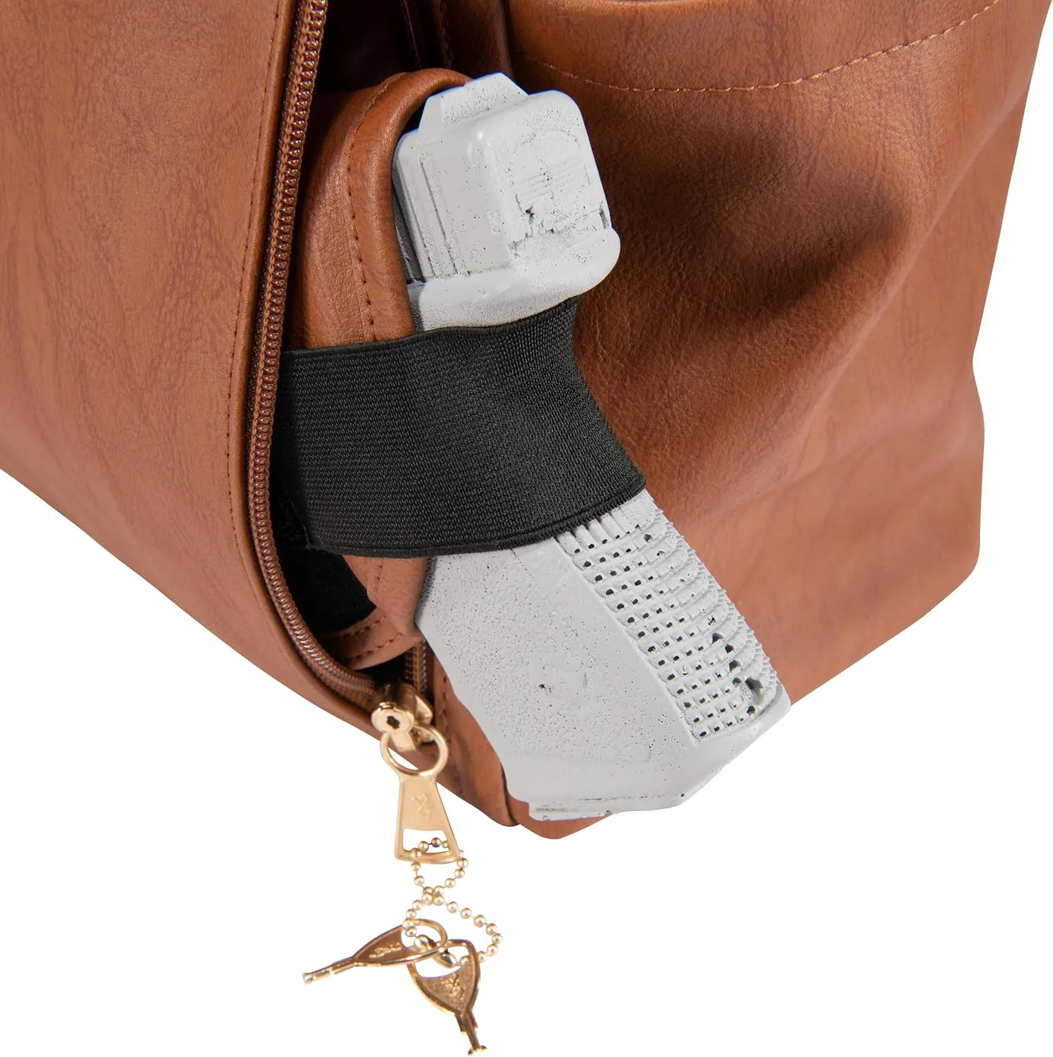 Browning Women's Concealed Carry Purse, Premium Holstered Handbag With Safety Locking Option