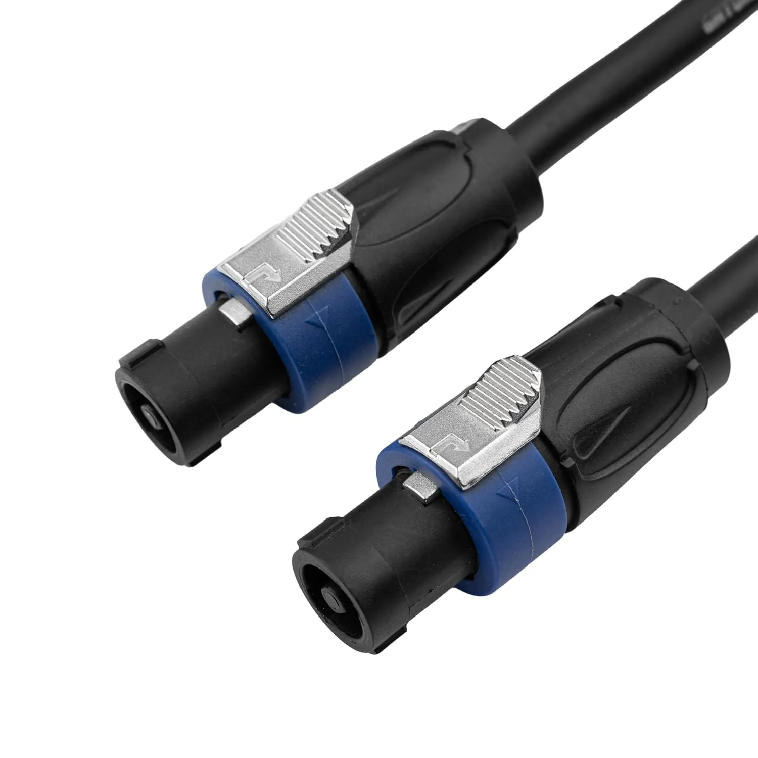 By Gator Cases Composer Series Deluxe 6 Foot Twist Lock Connector to Twist Lock Connector Speaker Cable, (GCWC-SPK-06-2TL)