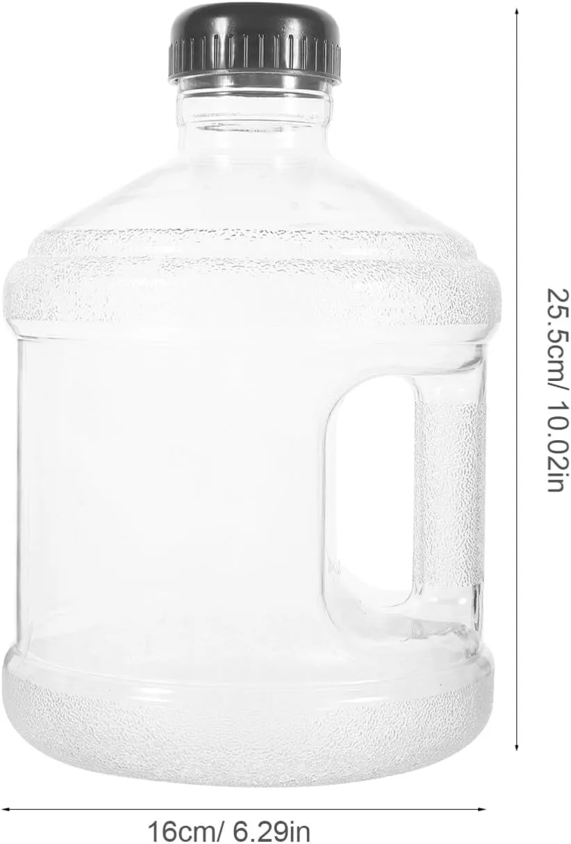 Cabilock 3pcs Thick Material Water Jug Large Capacity Water Bottle Portable Outdoor Camping Container