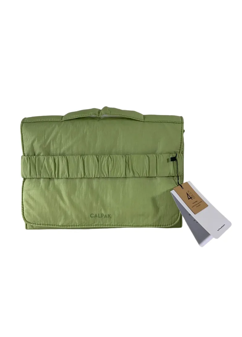 Calpak Portable Changing Pad Clutch, Lime