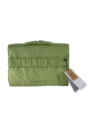 Calpak Portable Changing Pad Clutch, Lime
