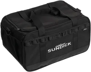 Camping Carrying Bag Shoulder Bag 36 L Capacity Anti Collision Gas Tank Organizer Cooker Barbecue Handbag for Garden Cookware, Black