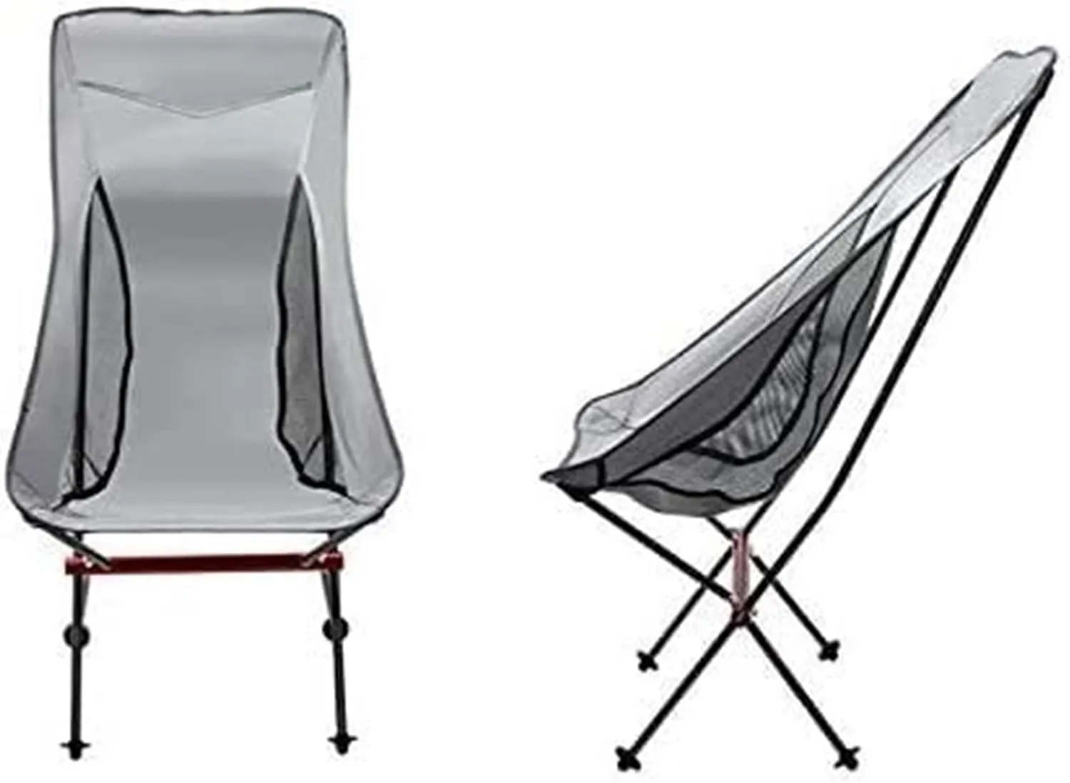 Camping Chair Outdoor Fishing Chair Ultralight Foldable Camping Chair,Picnic Backrest Seat Folding Aluminum Alloy Stool Folding Chairs for Outside Portable