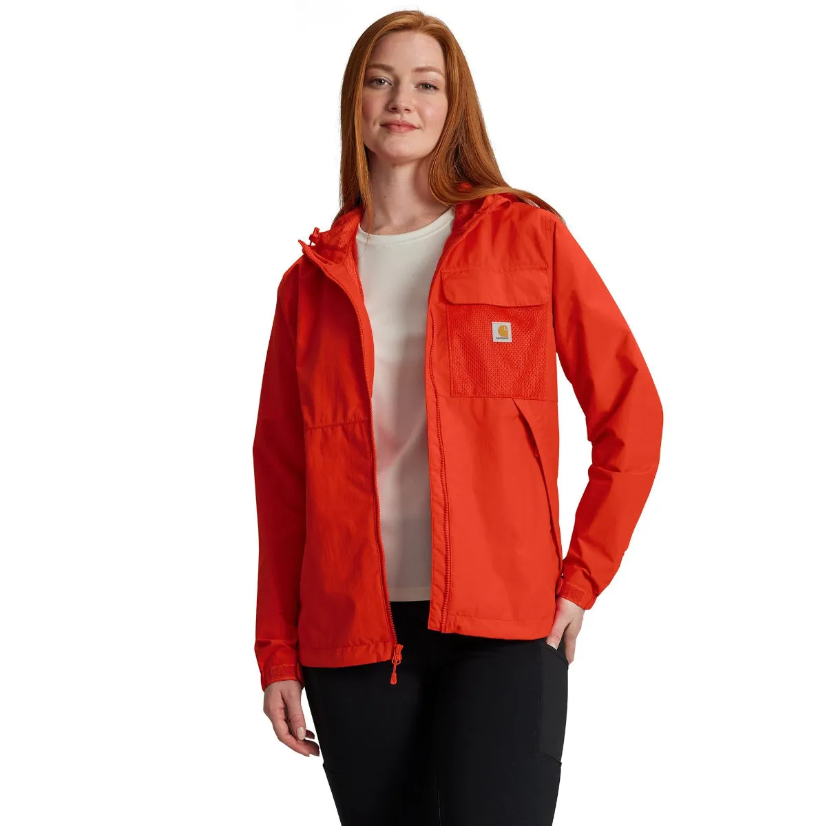Carhartt 106904 Women's Storm Defender Loose Fit Lightweight Hooded Packable Jacket