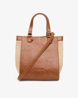 CARNEGIE TOTE | Tan Weave