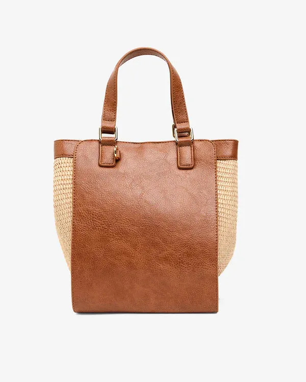 CARNEGIE TOTE | Tan Weave