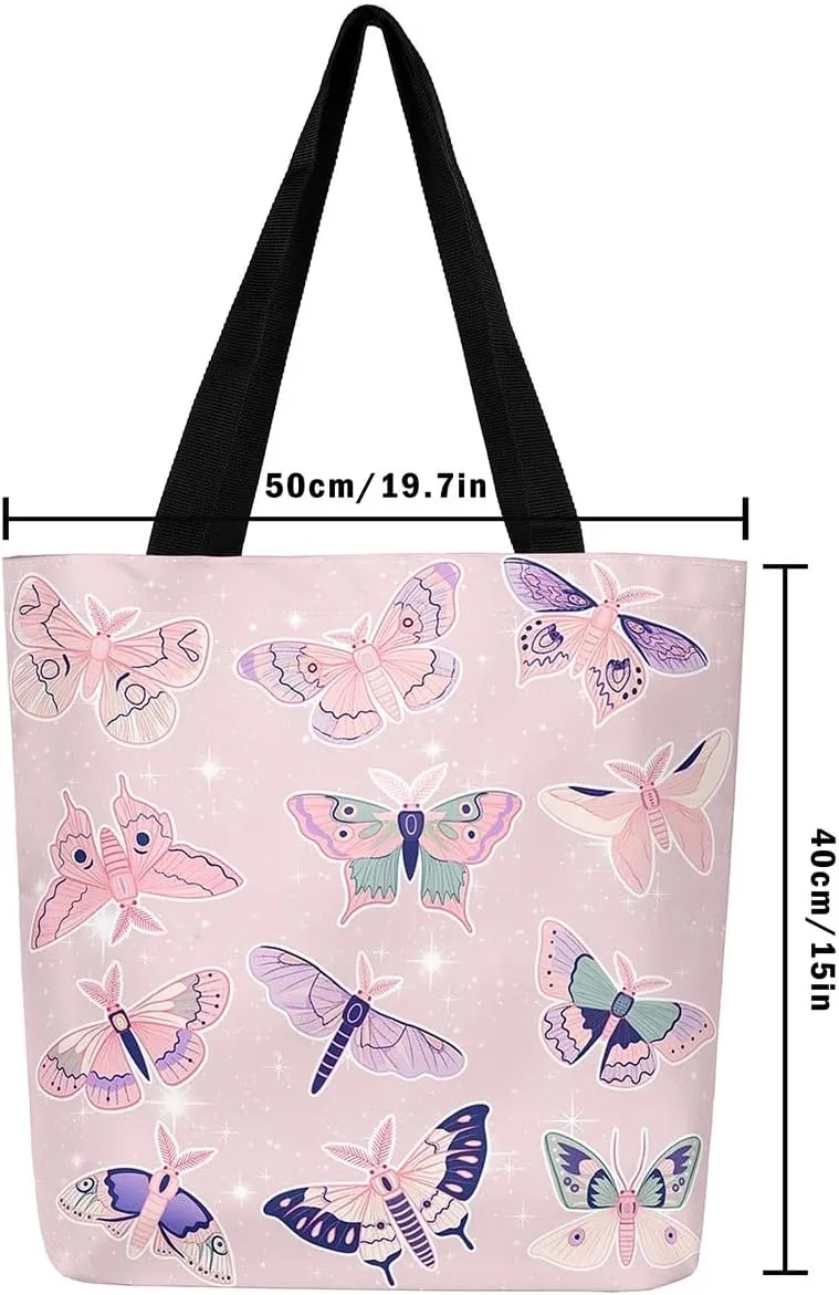 Castle Fairy Girls Women Canvas Tote Bag