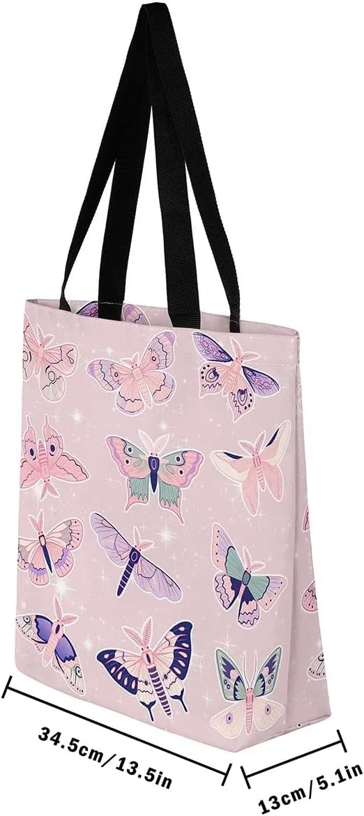 Castle Fairy Girls Women Canvas Tote Bag