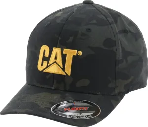 Caterpillar Men's Trademark Stretch-Fit Cap
