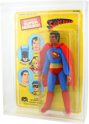CGA/AFA Acrylic Display Case for Mego World's Greatest Super Hero Carded Figure