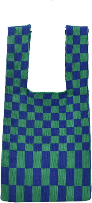 Checkered Flag Tote Bag - Chess, Racing, GroceryBag