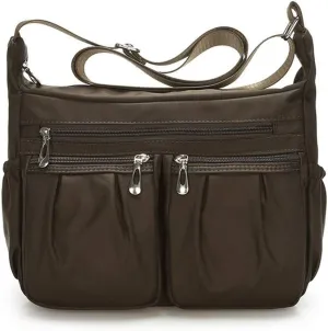 Chikencall Crossbody Bag for Women Waterproof Shoulder Bag Nylon Handbag Travel Work Purses