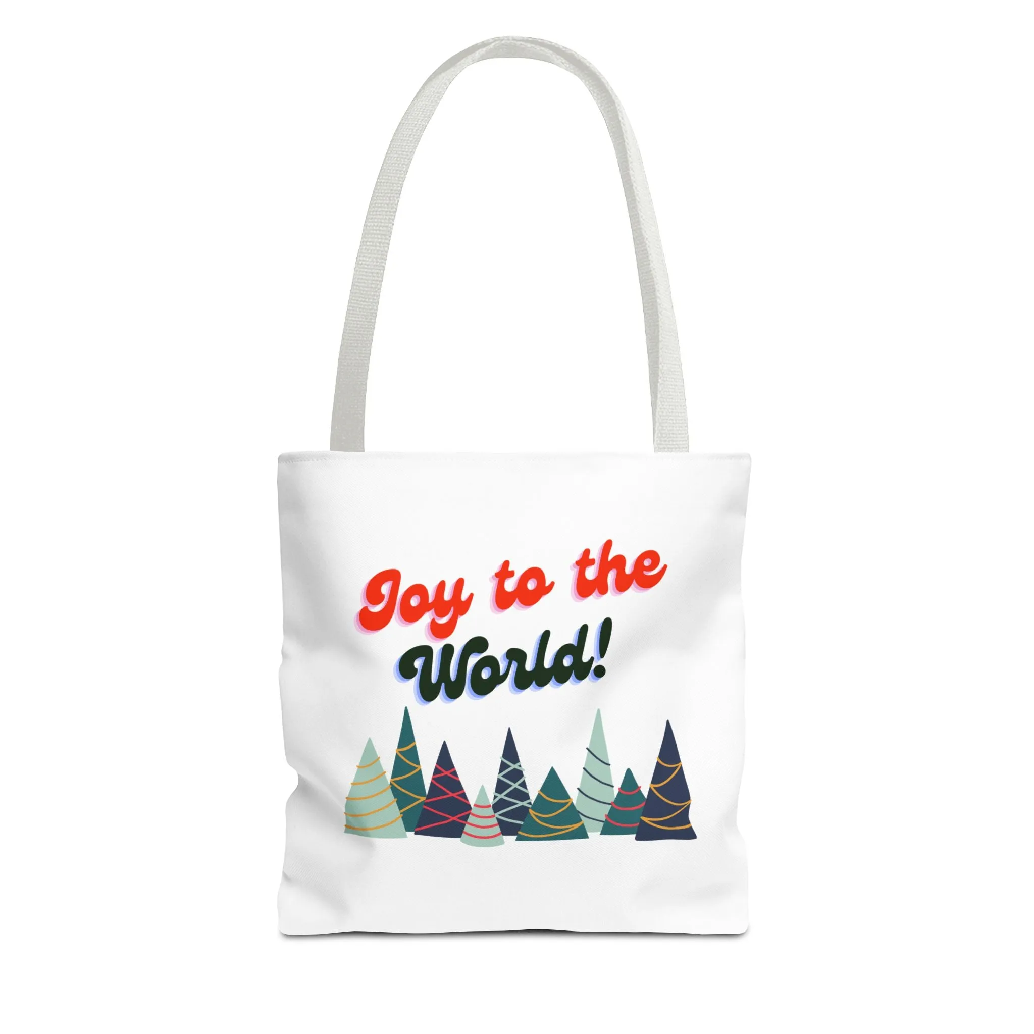 Christmas Carols Joy to the World Tote Bag