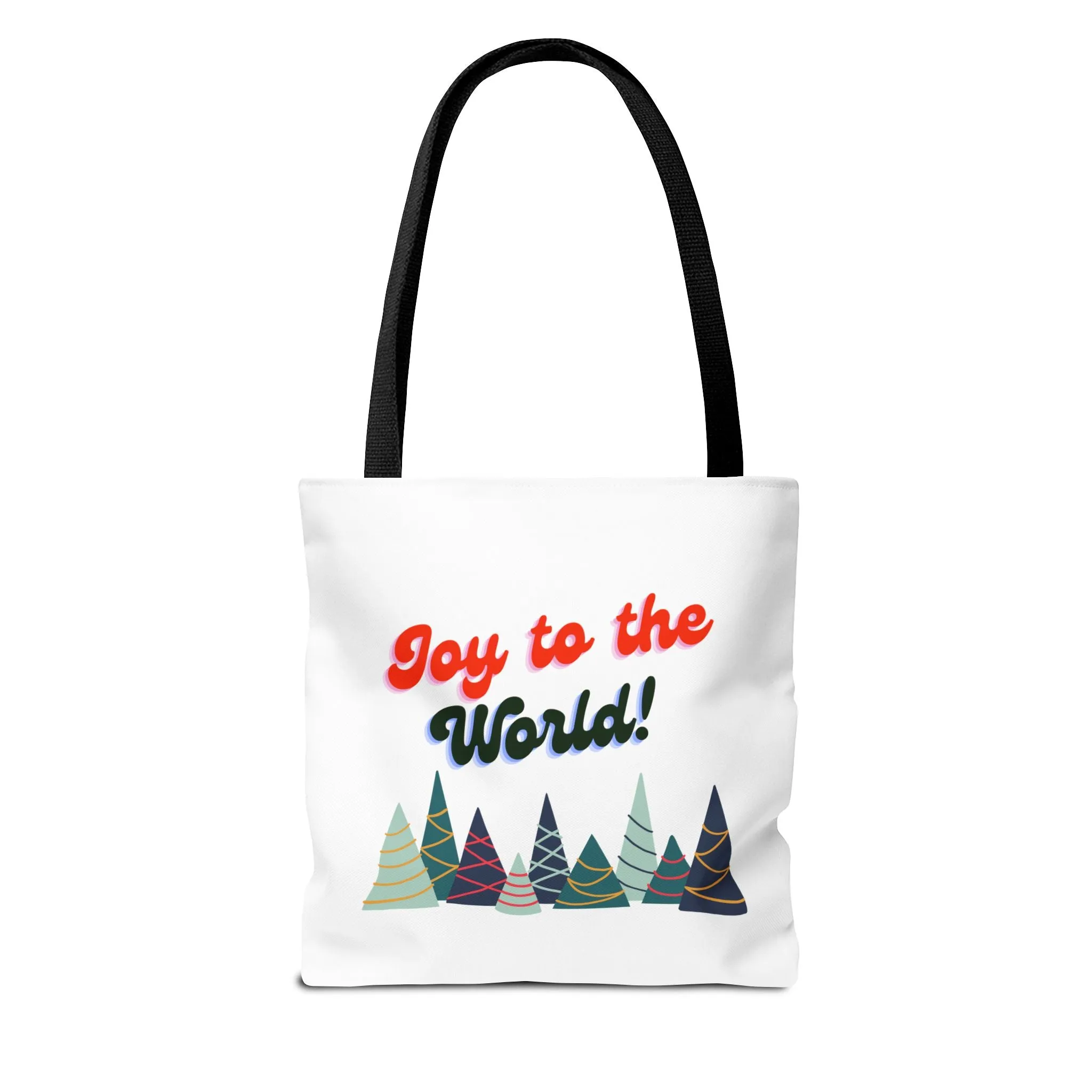 Christmas Carols Joy to the World Tote Bag