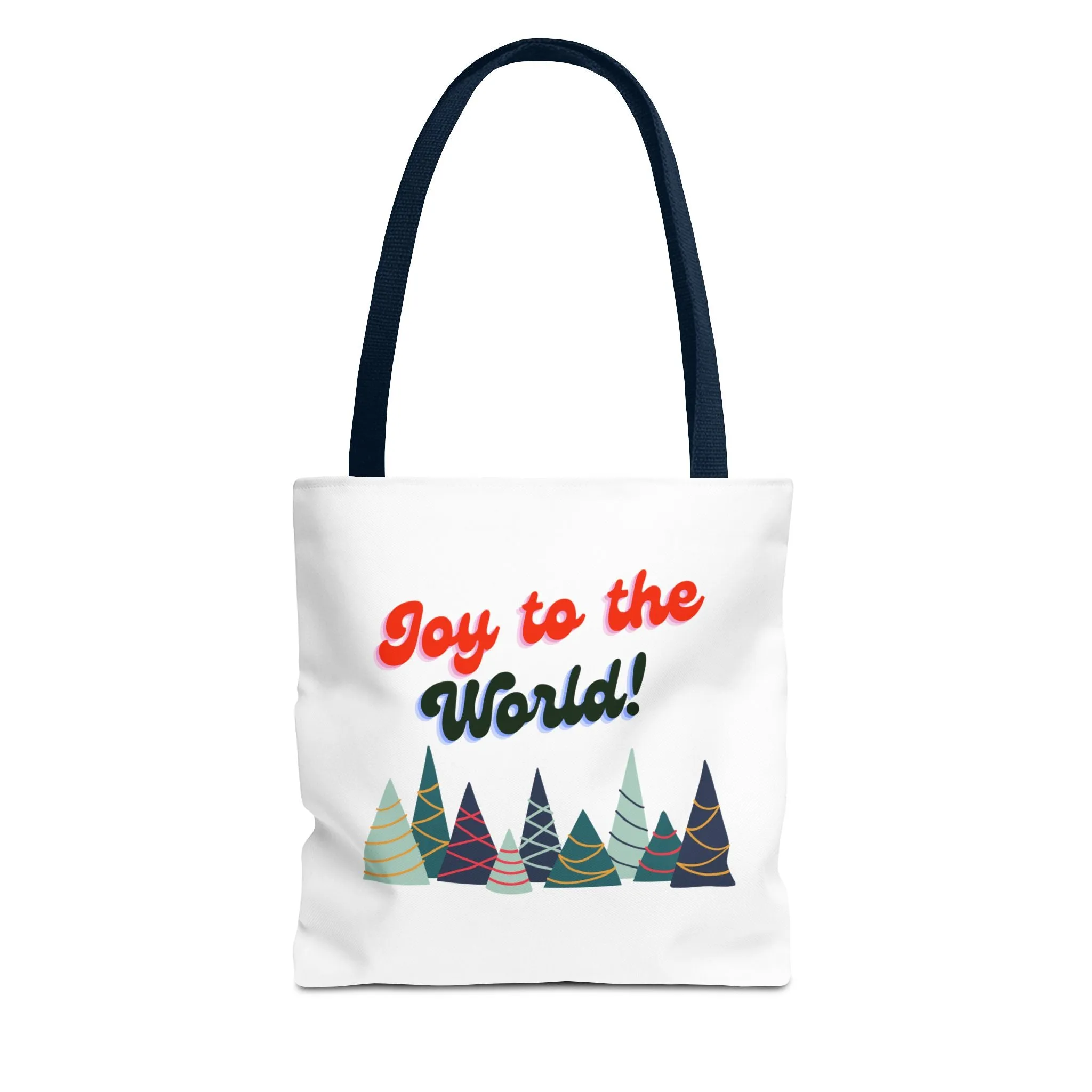 Christmas Carols Joy to the World Tote Bag
