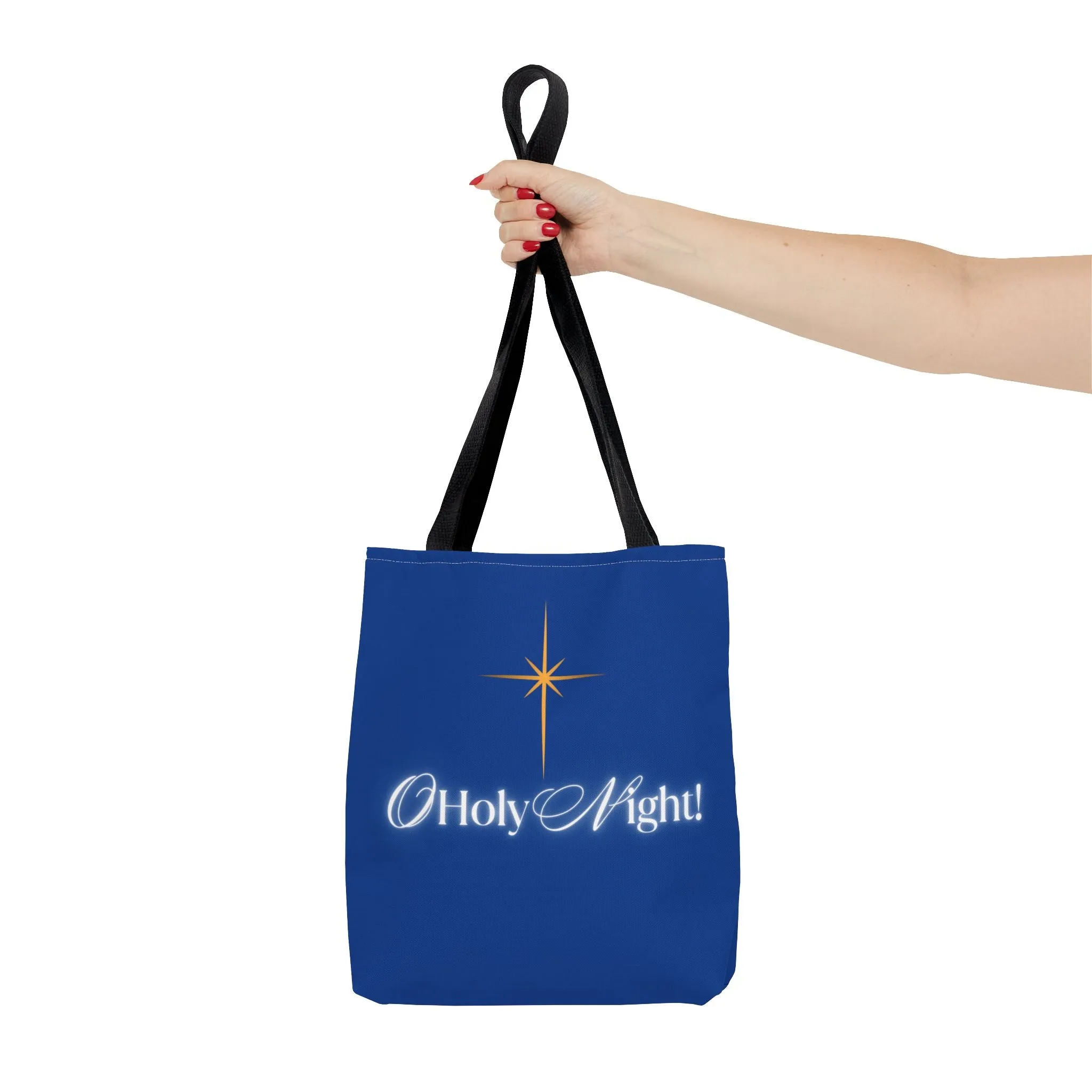 Christmas Carols O Holy Night Tote Bag