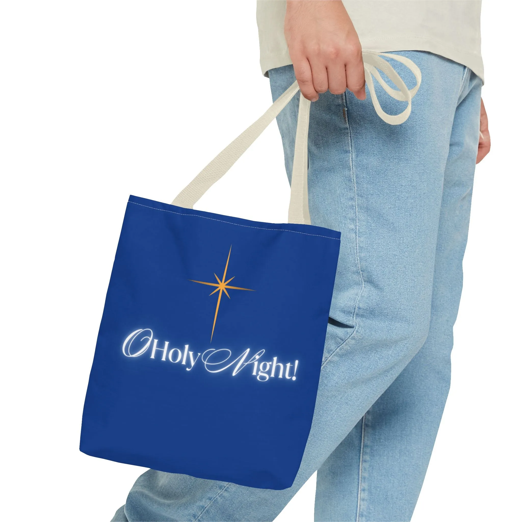 Christmas Carols O Holy Night Tote Bag